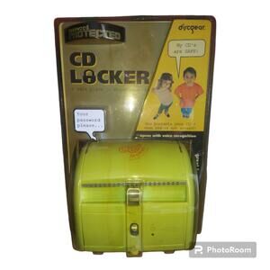 Vintage Rare DiscGear Selector 40 Disc Locker with Voice Recognition Games C.D's